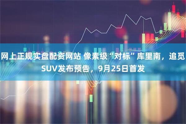 网上正规实盘配资网站 像素级“对标”库里南,追觅SUV发布预告,9月25日首发